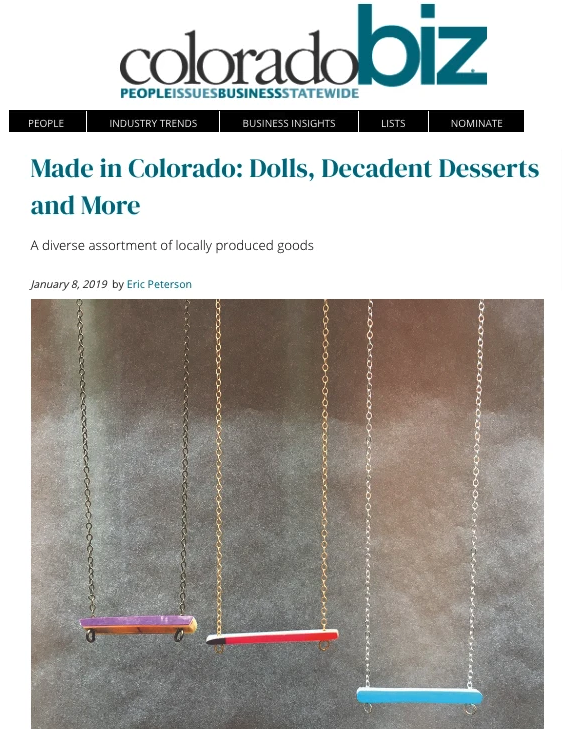 Made in Colorado: Dolls, Decadent Desserts & More