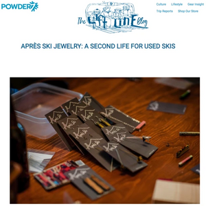 Apres Ski Jewelry: A Second Life for Used Skis