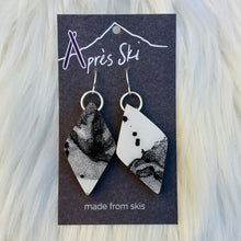 Double Diamond Ski Earrings