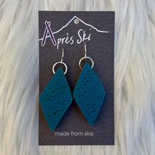 Double Diamond Ski Earrings