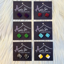 *Slalom Stud Ski Earrings*