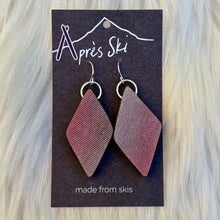 Double Diamond Ski Earrings