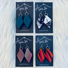 Double Diamond Ski Earrings