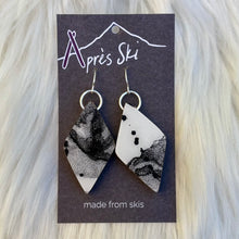 Double Diamond Ski Earrings