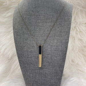 Ski Necklace - Straight-line